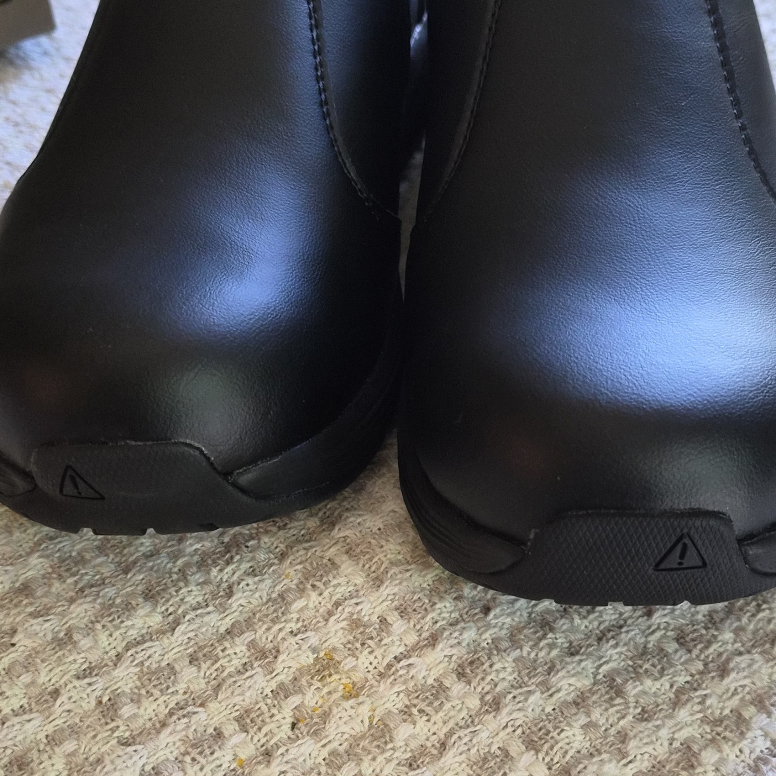 KEEN Utility Footwear Black Slip-On Work Shoes