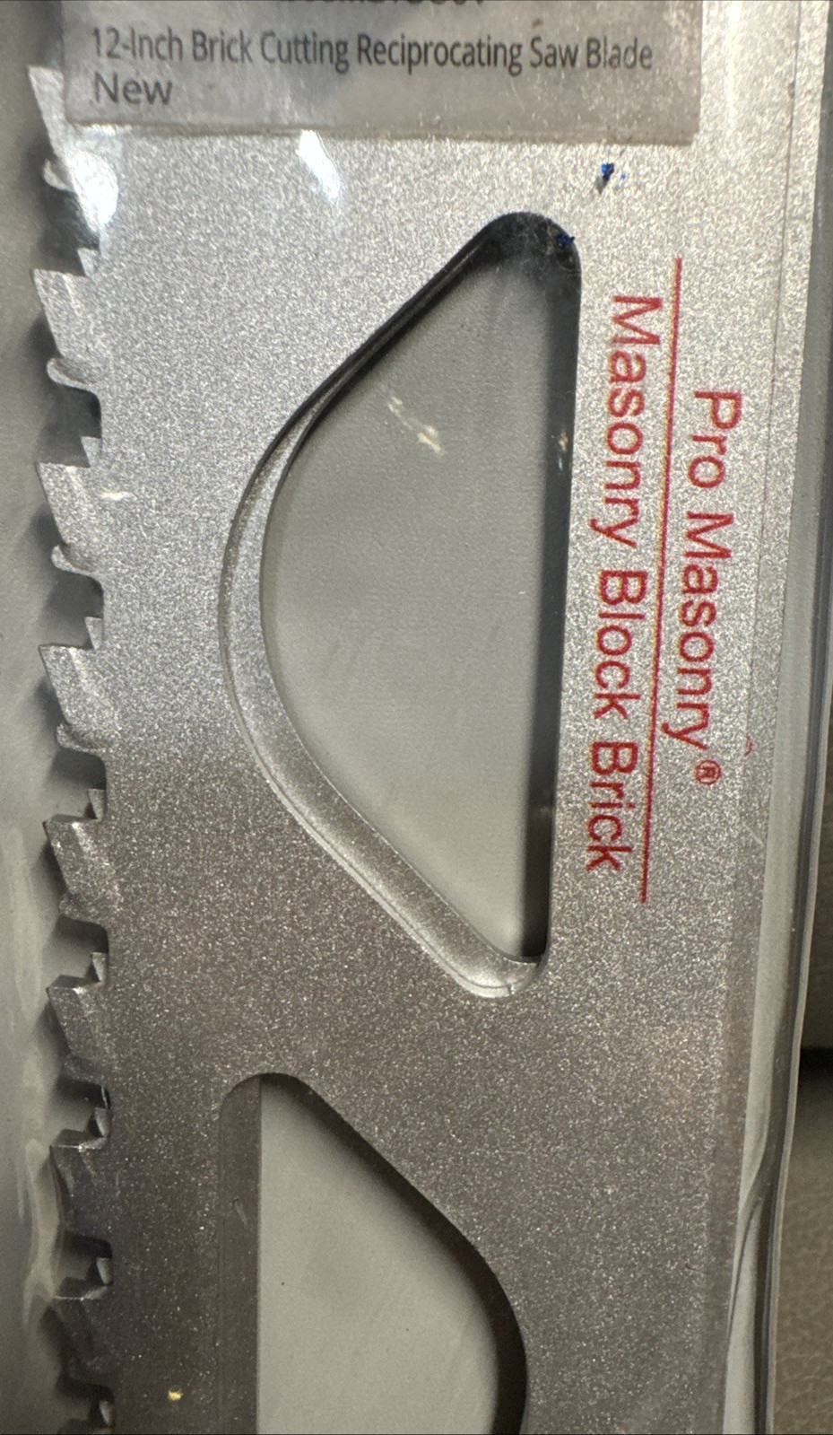 2 Pack Caliastro 12-Inch Cutting Reciprocating Saw Blade for Brick, Masonry NEW