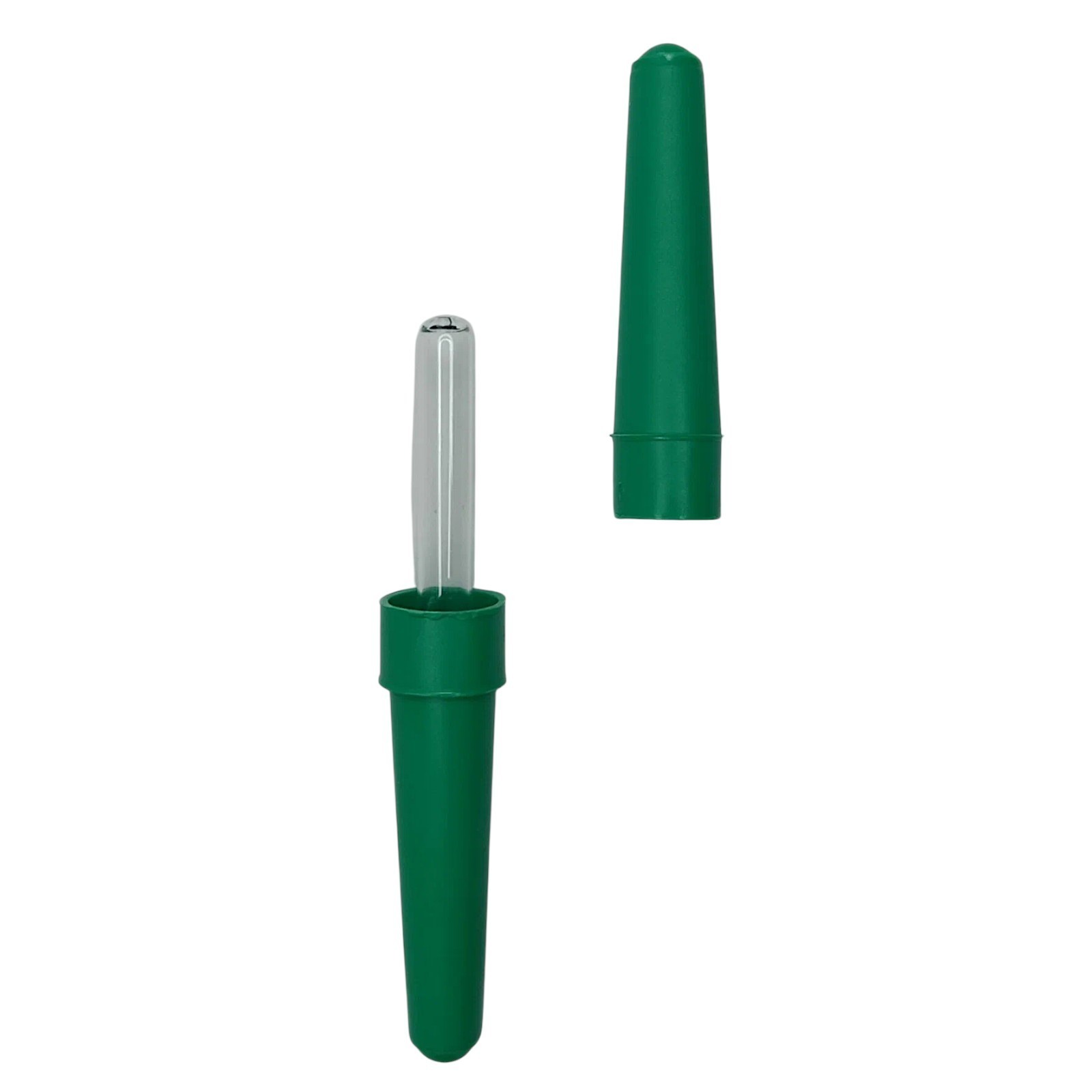 Reusable Glass Dropper Pipette with Rubber Bulb & Protective Case 9 cm