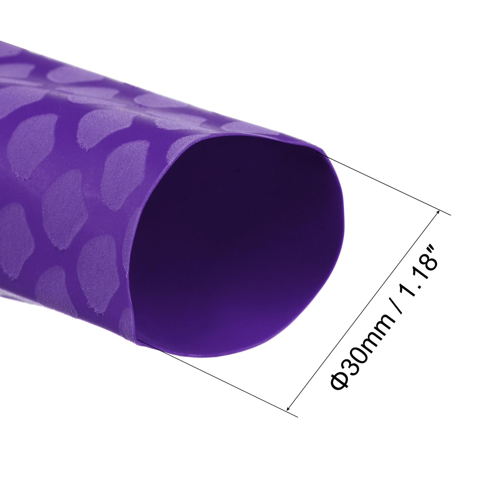 Heat Shrink Wrap Tubing for Fishing Rod Grips Handle 48mm 3.3ft 2:1 Purple