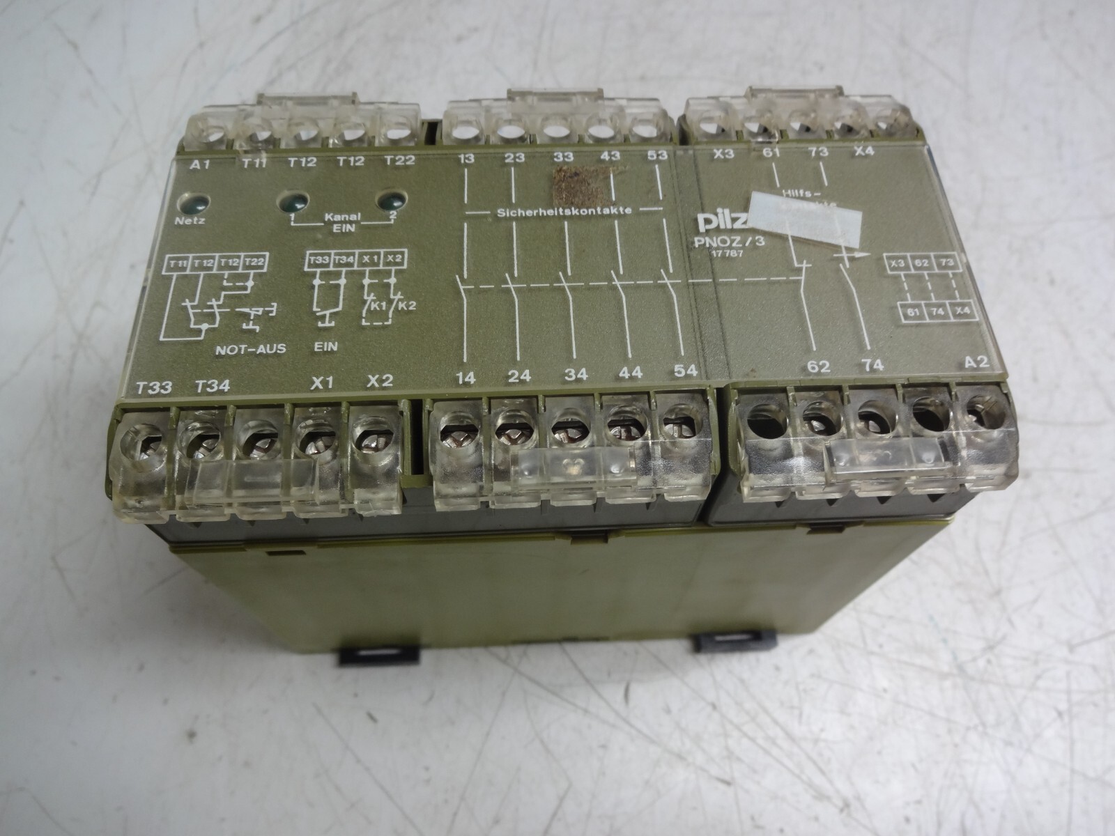 Pilz Pnoz/324vdc5s1o1w Safety Relay