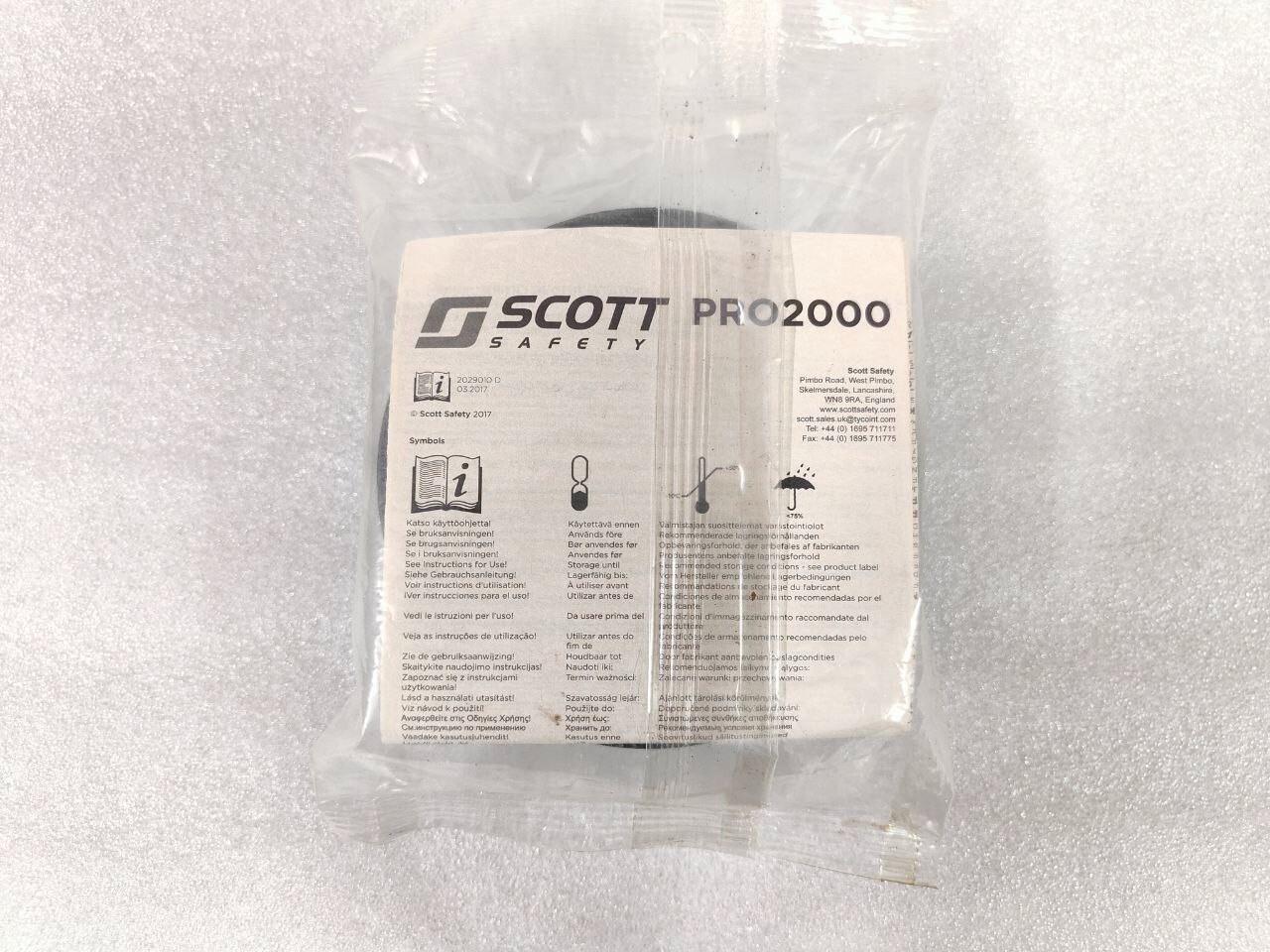 Scott P3 Pro2000 Particle Filter Cartridge Gas Respirator 40mm NATO; 04/2028 Exp