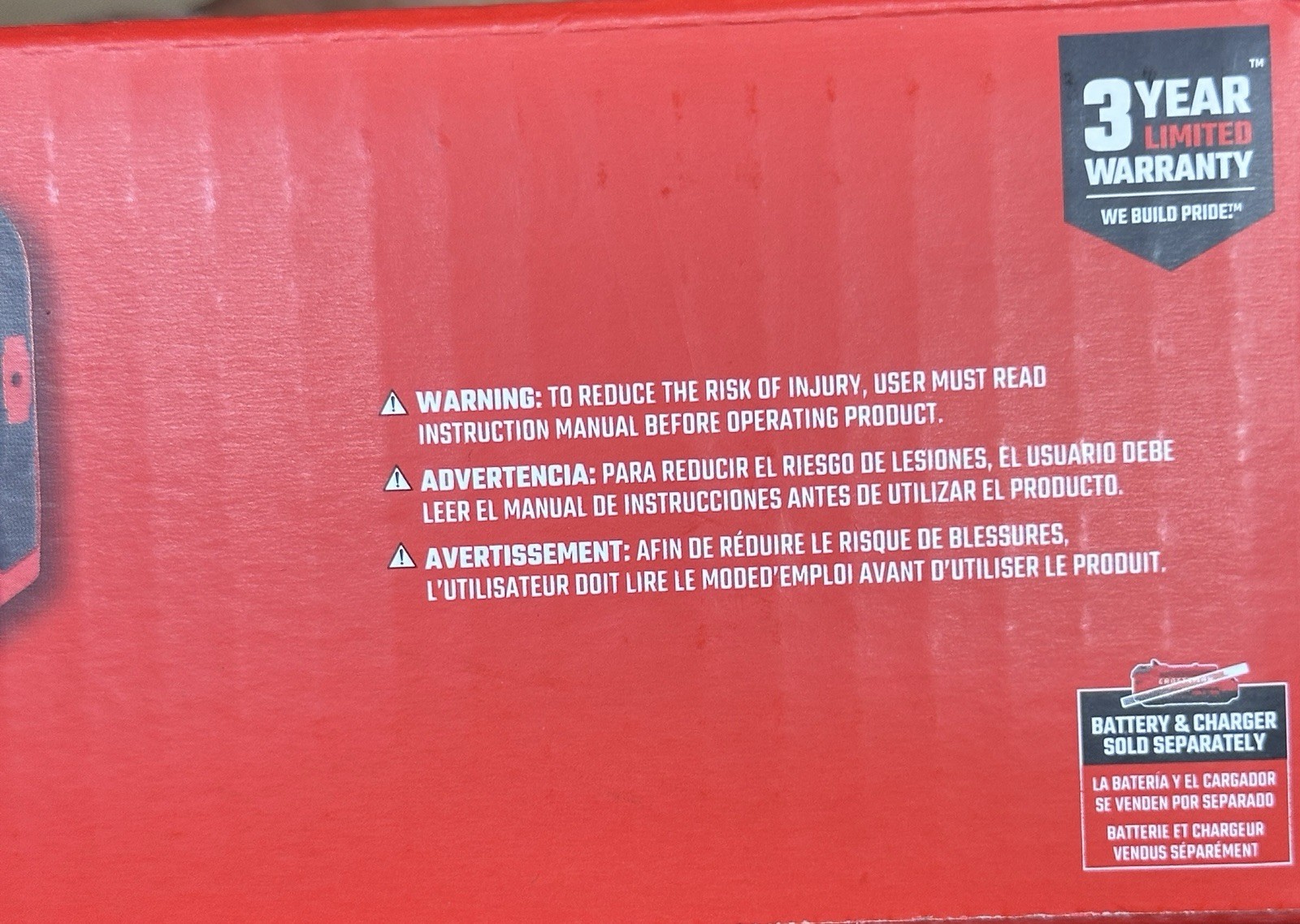 Craftsman V20 Cordless 3/8-Inch Right Angle Drill (Tool Only) CMCD750B – New