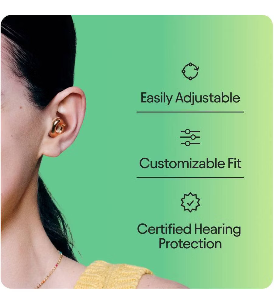 Loop Switch 2 Earplugs for Adjustable Volume Control and Instant Noise Relief