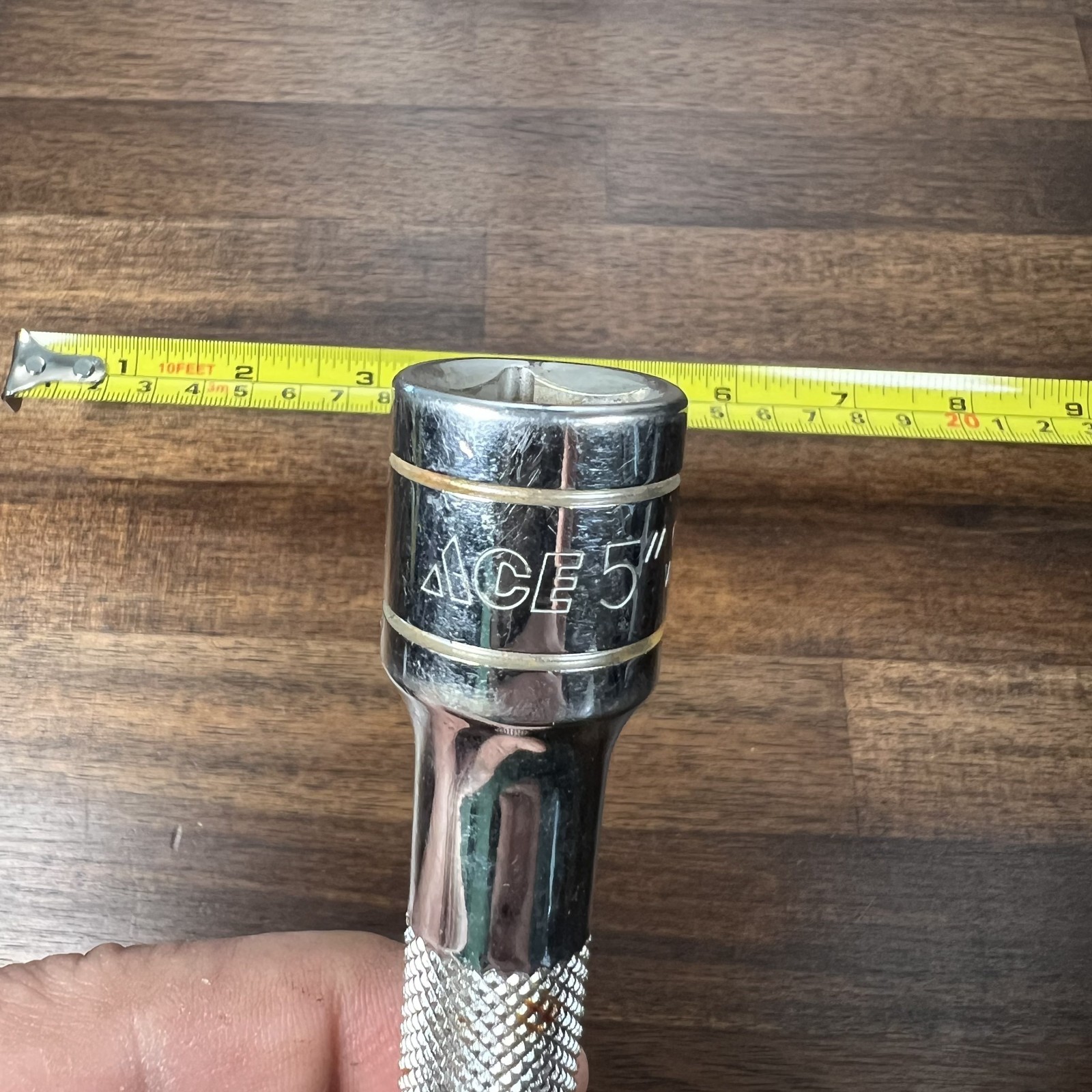 ACE 1/2″ Drive 5″ Socket Extension Chrome Finish Tool