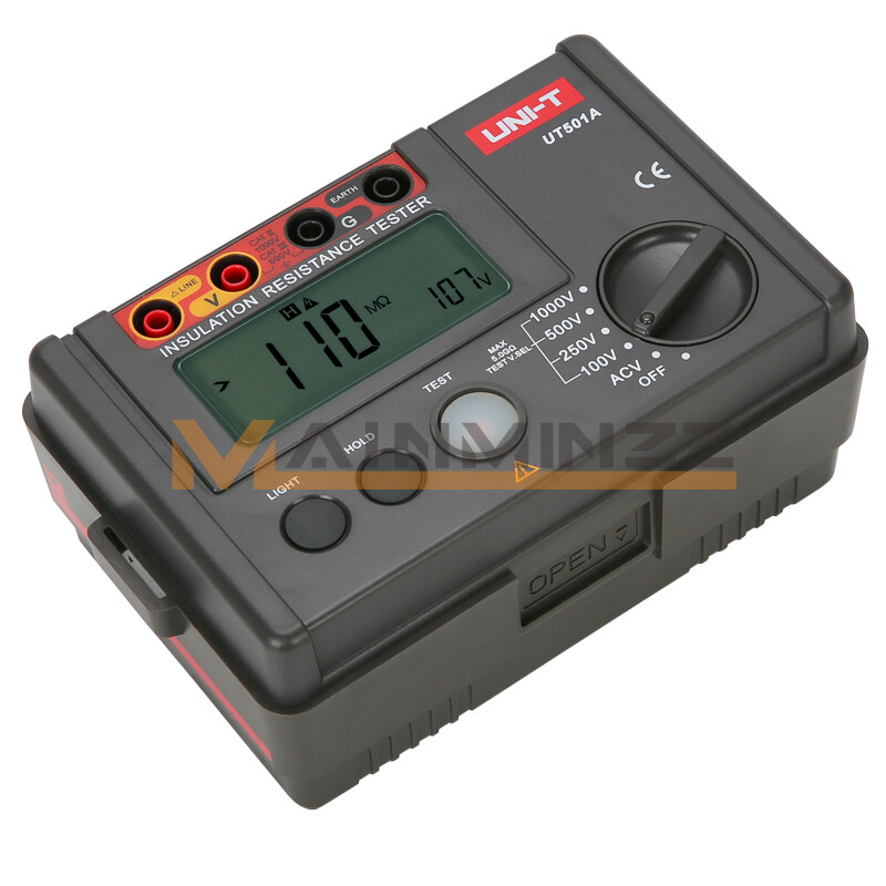UNI-T UT501A 1000V Insulation Resistance Meter Ground Tester Megohmmeter Voltmet