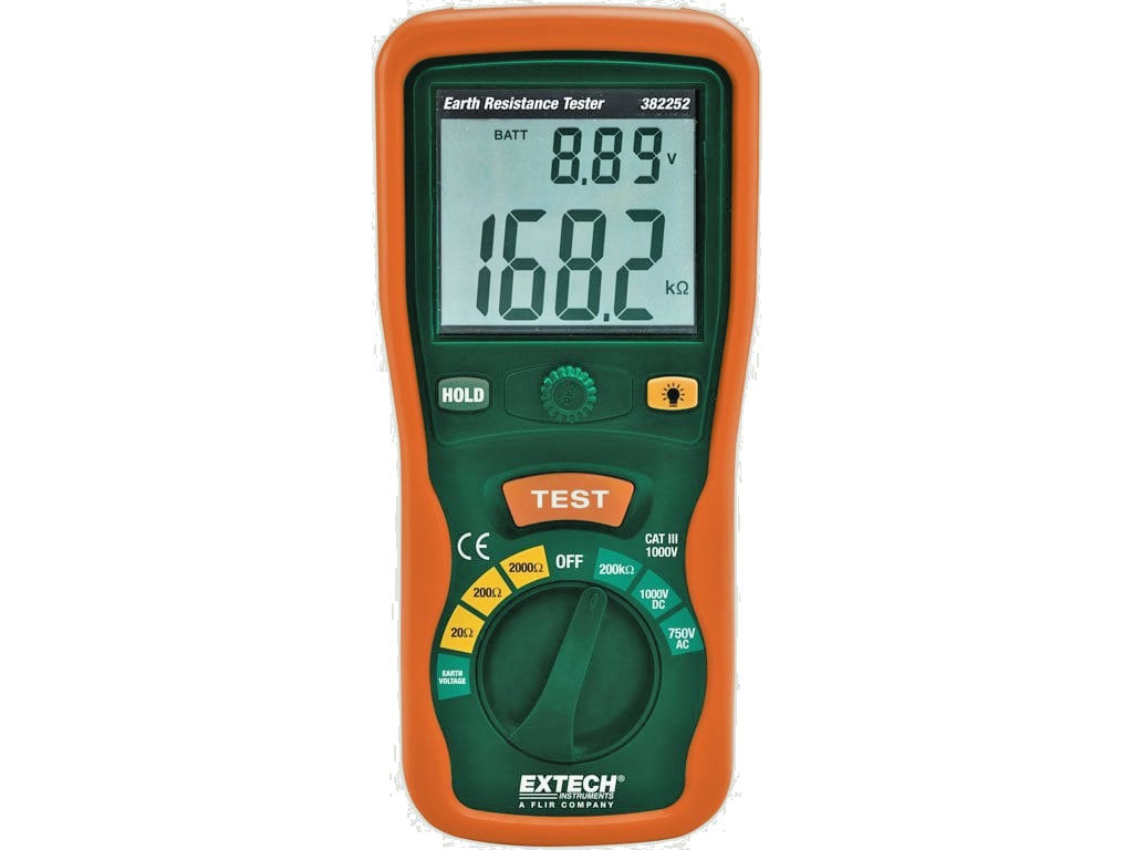 Extech 382252: Earth Ground Resistance Tester Kit (NEW in Box)