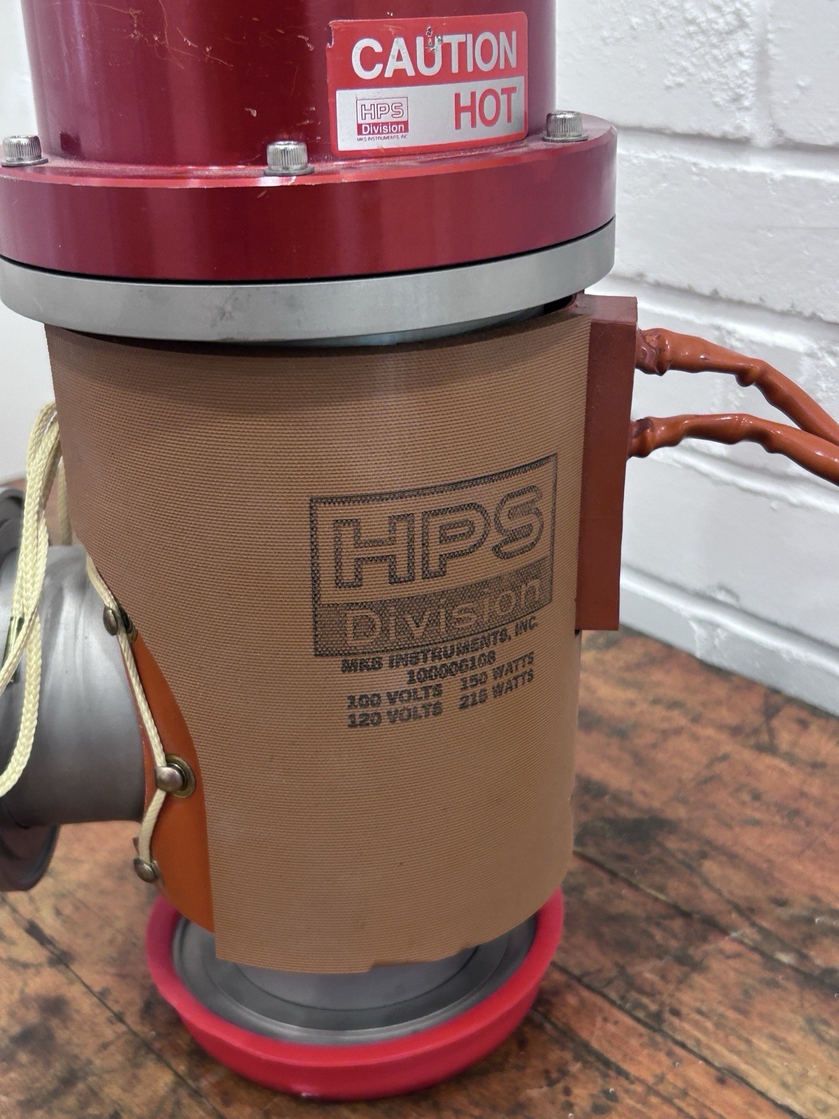 HPS MKS Heated High Vacuum Valve Chamber KF40 120V Laboratory UHV Assembly Read