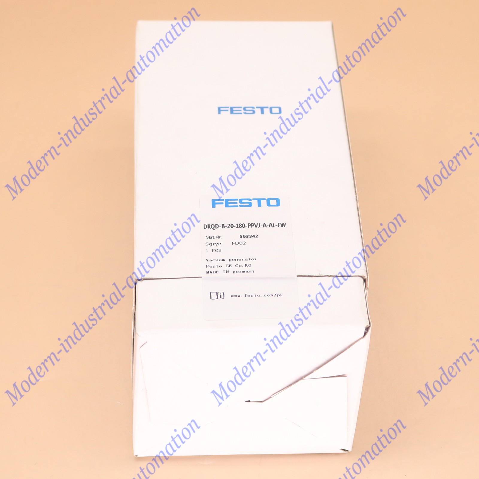 NEW FESTO DRQD-B-20-180-PPVJ-A-AL-FW 563342 Rotating cylinder ship DHL