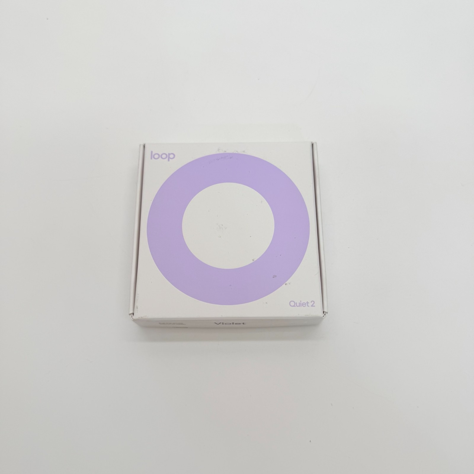 Loop Quiet 2 Earplugs for Noise Reduction Violet New Open Box