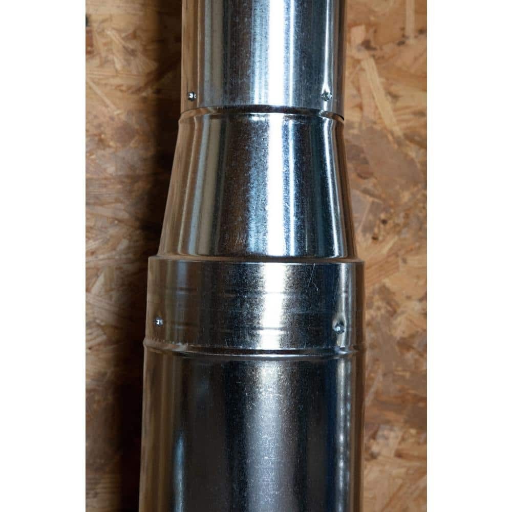 14 in. to 12 in. Metal Round Duct Reducer NEW