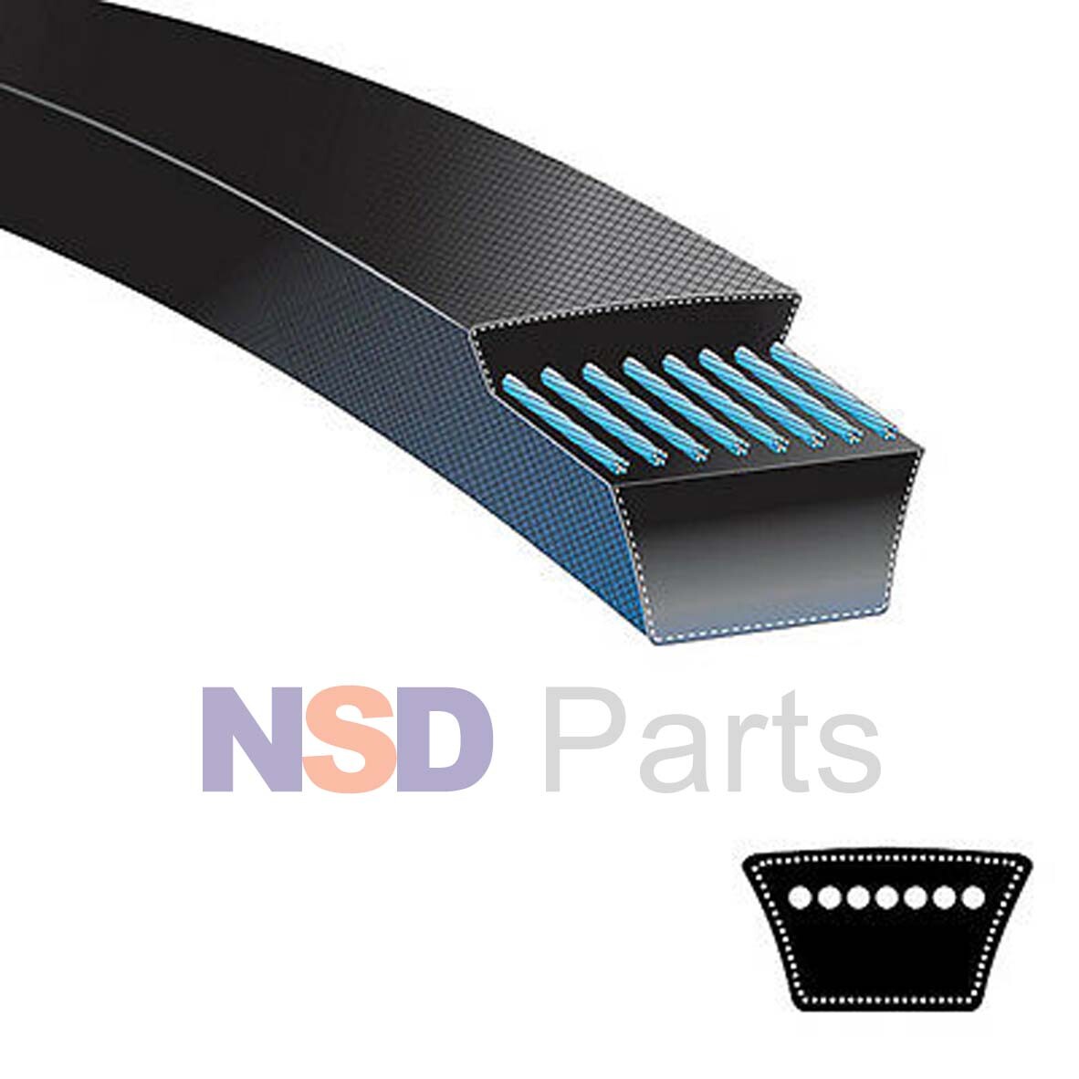 Brand New Belt Thermoid A57/4L590 V-Belt