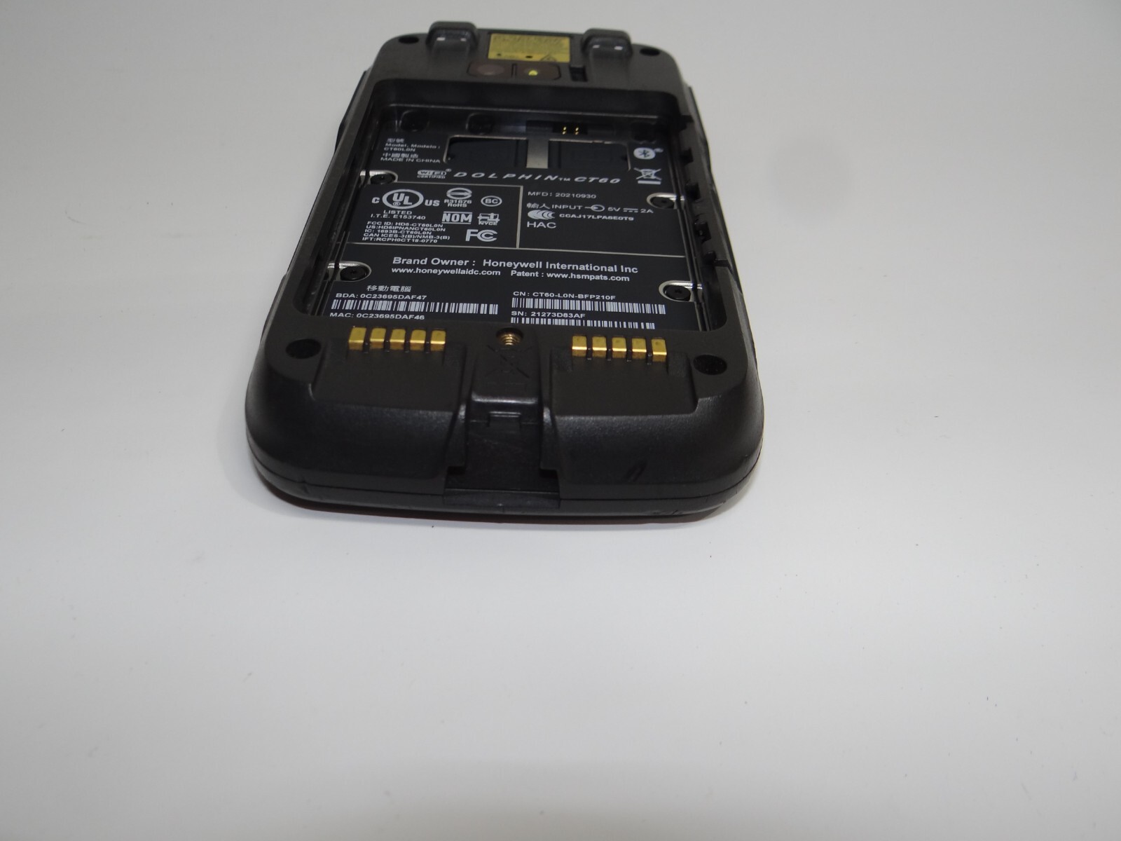 HONEYWELL Dolphin CT60 Mobile Handheld Computer CT60L0N Untested No Battery