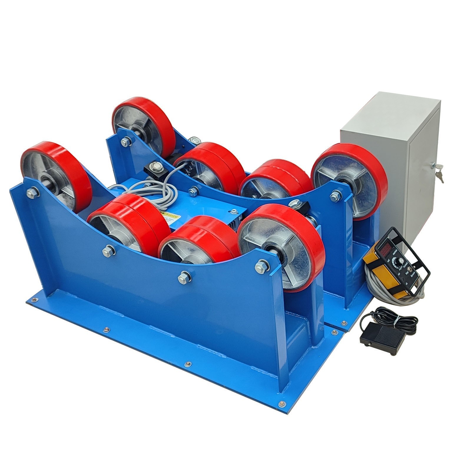Tank Turning Rolls Linkage Roller 220V Rotary Welding Positioner 3T Welding Turn
