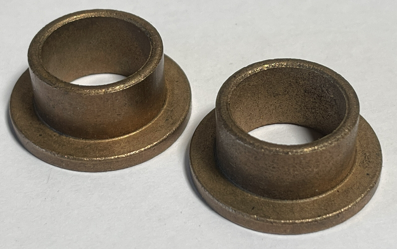 4 pc, Bronze Flange Bushing 3/4 IDx 15/16 OD x 9/16 LG Sleeve (AUG011)