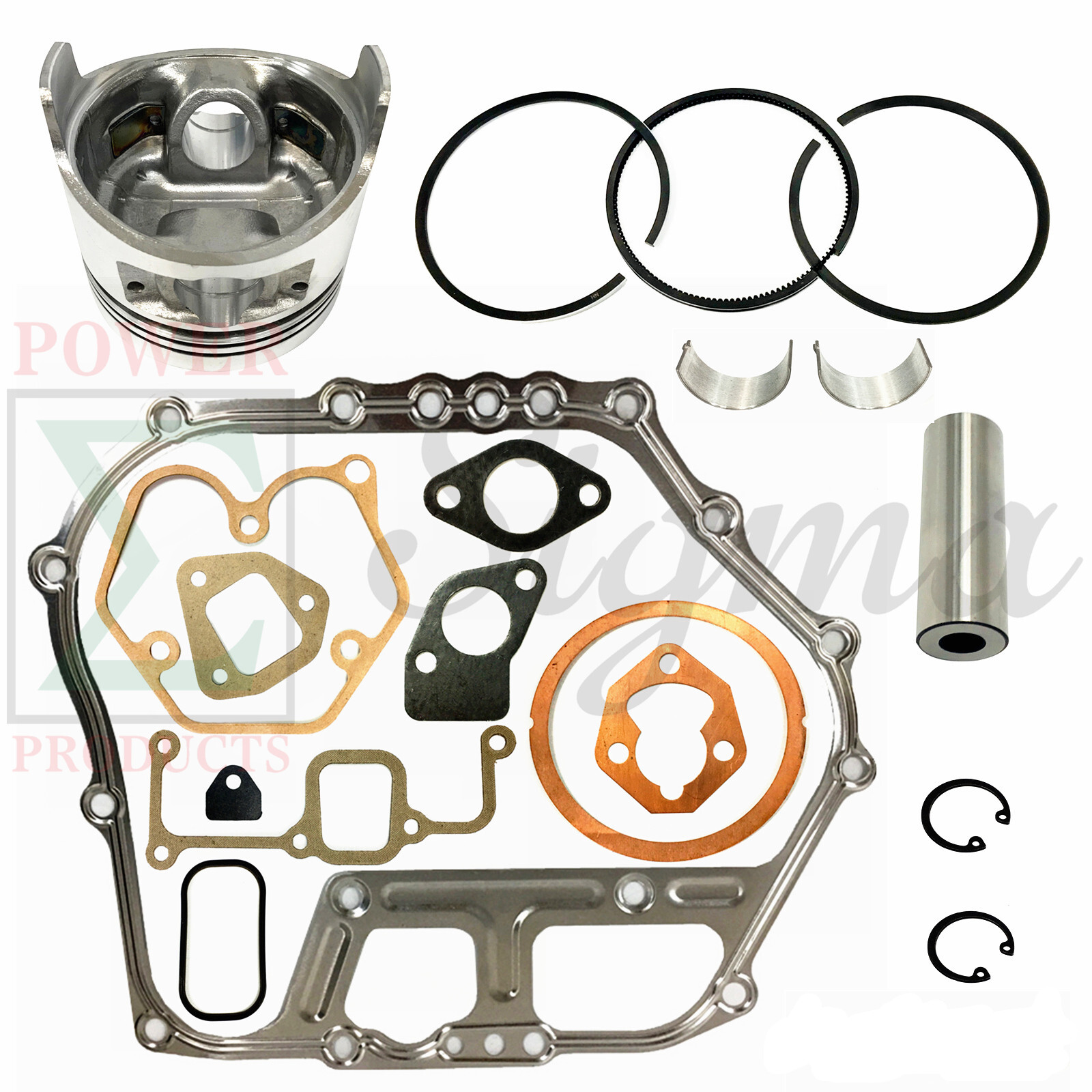 Gasket Piston Bearing For Yanmar L100 & 186FA 186FAE 418CC 10HP Diesel Engine
