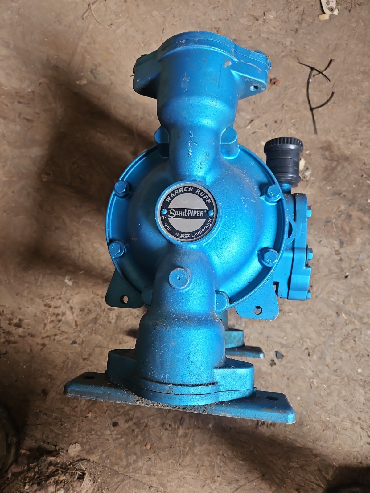 Sandpiper EB1-SM Air Powered Double Diaphragm Pump TR-3-A 1″ AODD Warren Rupp…