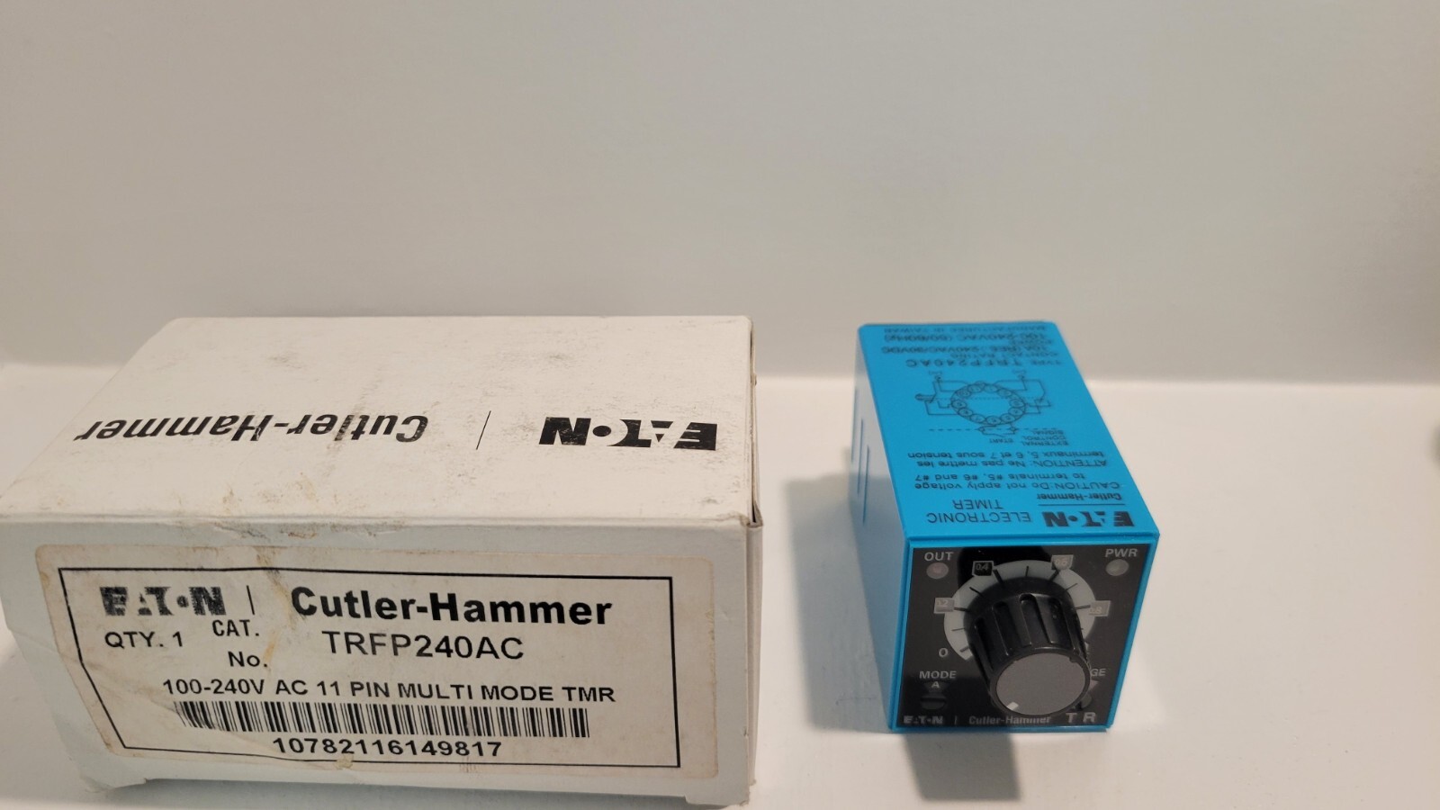 Eaton – Cutler Hammer TRFP240AC Electronic Timer 100-240VAC 11 Pin