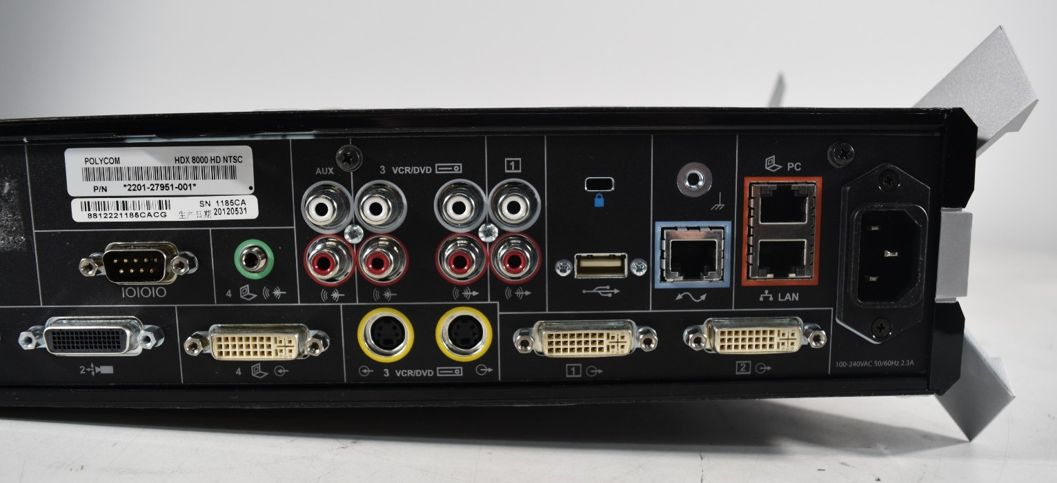 Polycom HDX 8000 HD NTSC Video Conferencing Equipment with Eagleeye HD Camera