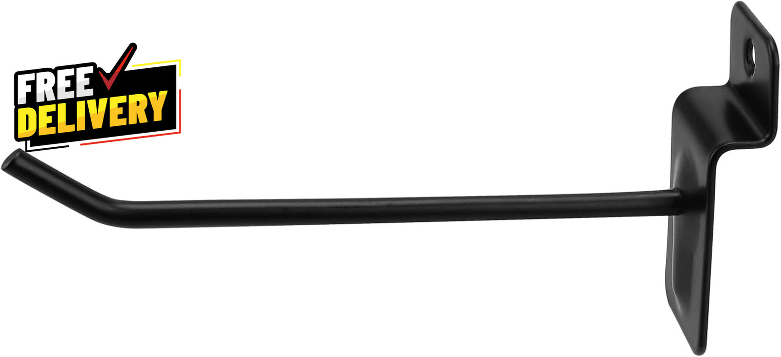 100 PCS 4 Inch Slatwall Hooks Slat Wall Gridwall Panel Slat Wall Hooks Slot B…