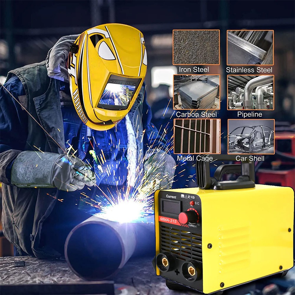 110V 300AMP Mini IGBT ARC Welding Machine Inverter DC MMA Electric Welder Stick