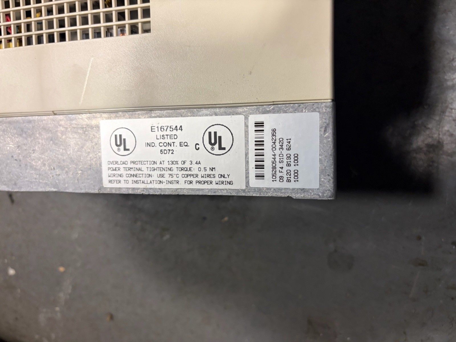 KEB 09.F4.S1D-3420 AC Drive USED