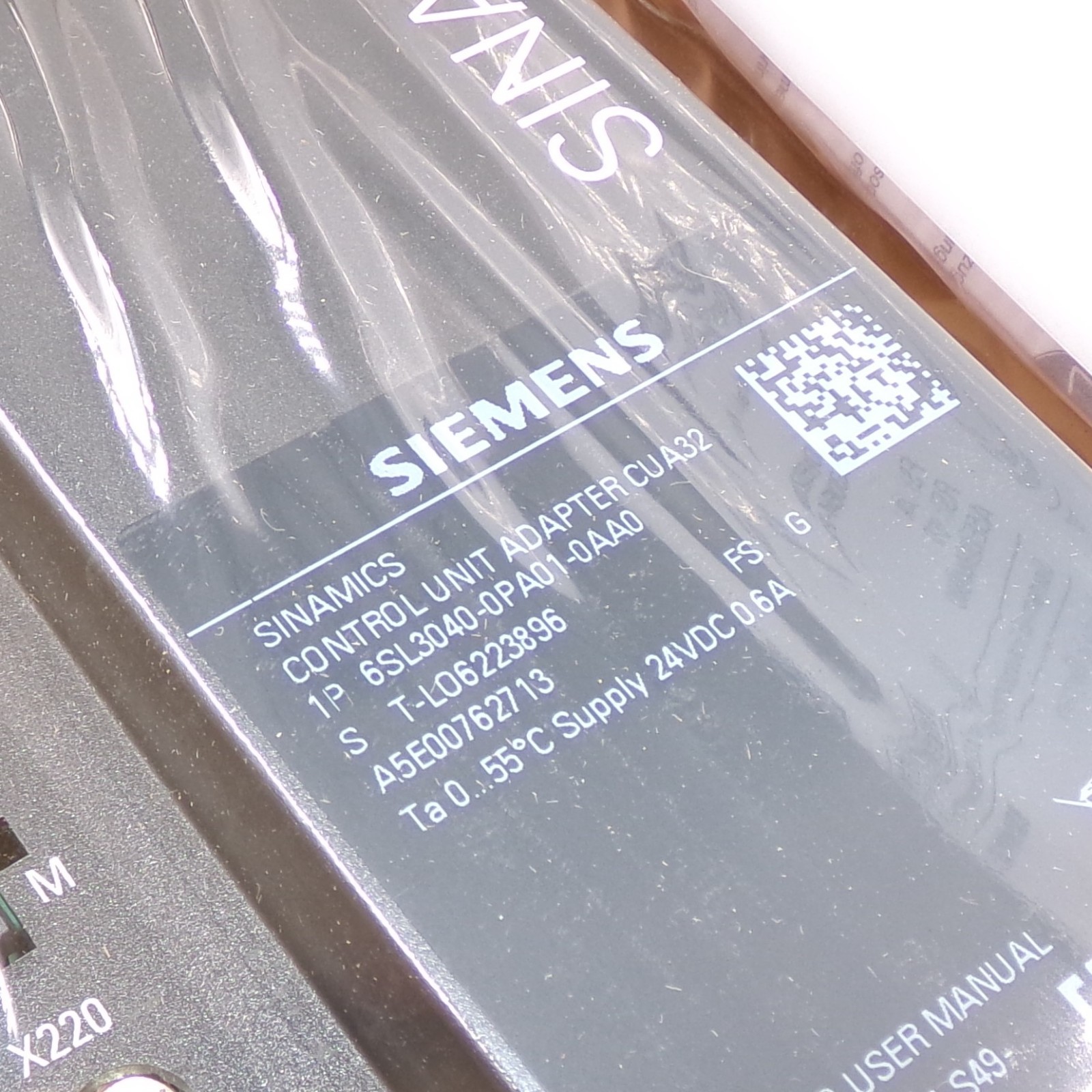 Siemens SINAMICS CUA32 Control Unit Adapter 6SL3040-0PA01-0AA0