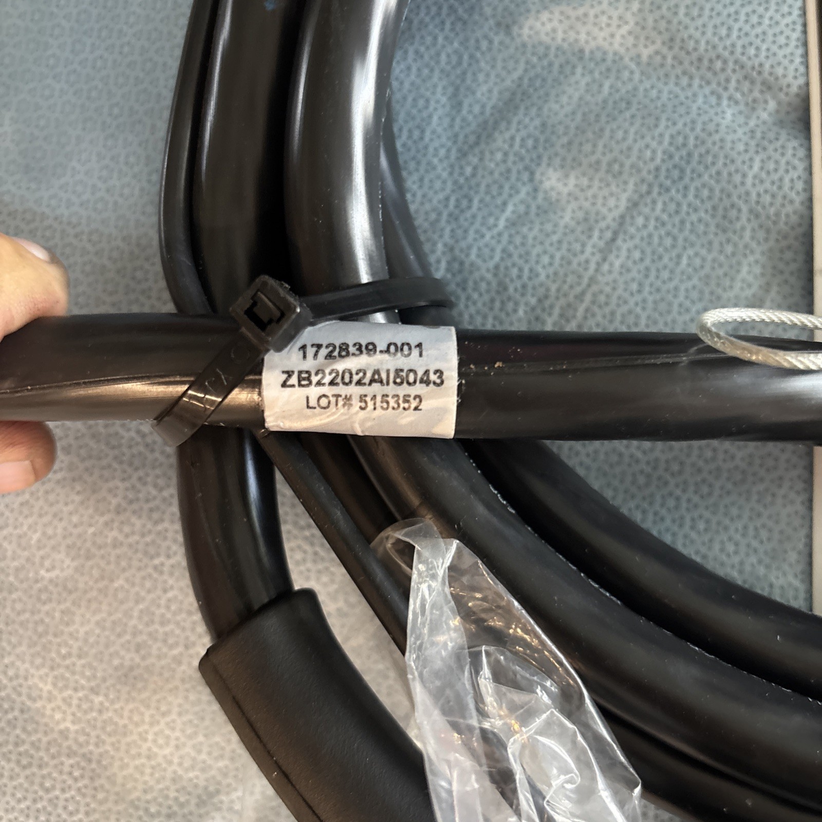 Harrington NER2 4 button 2 speed pendant 13 foot cable with EStop & plug