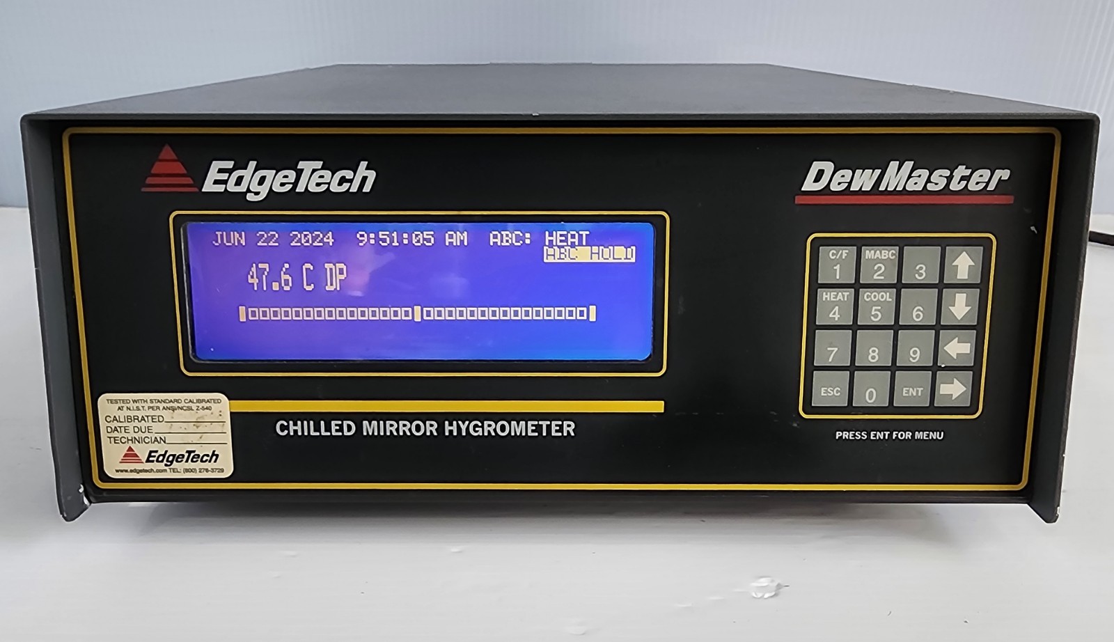 EDGETECH DewMaster Chilled Mirror hygrometer Dew point hygrometer