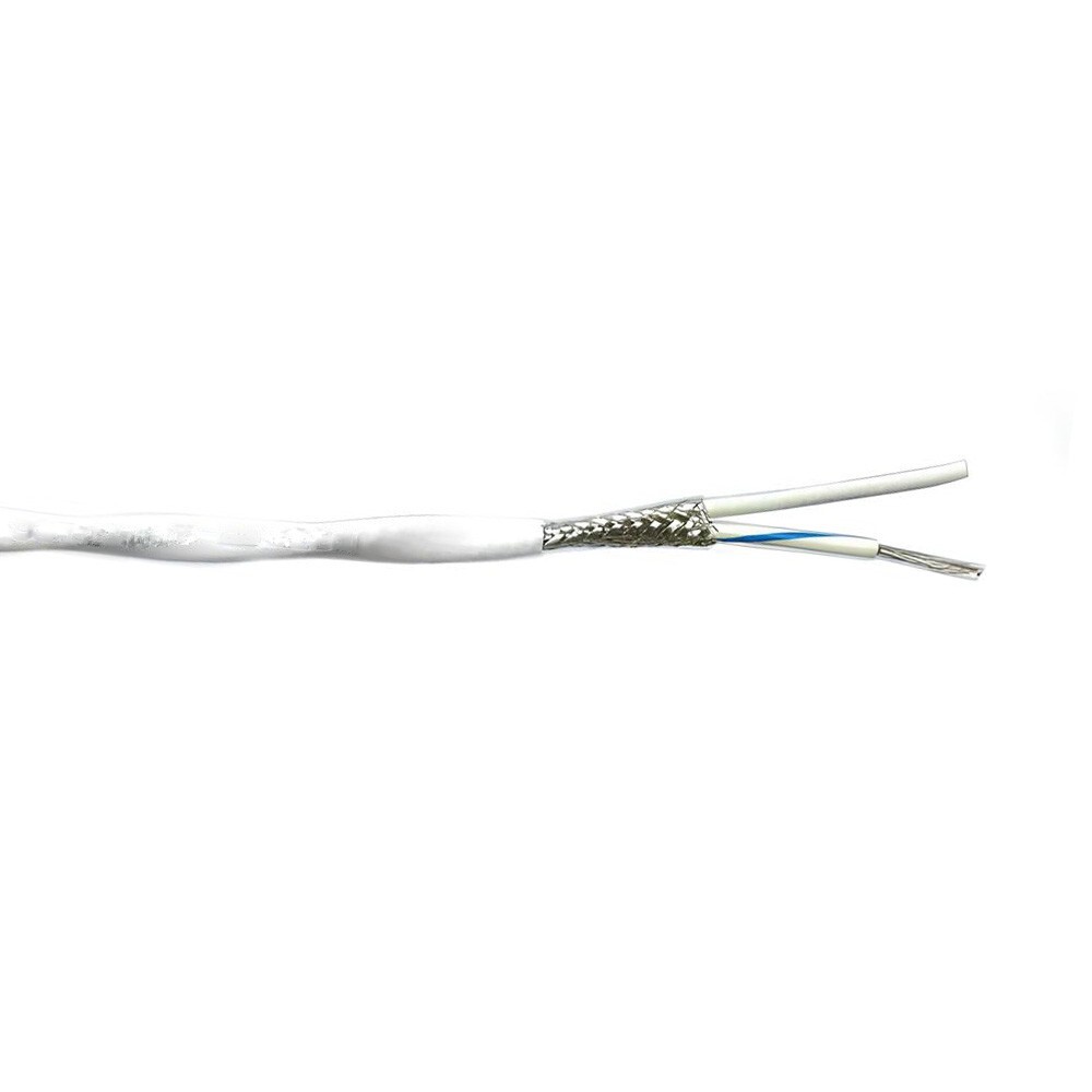 M27500-16ML2T08 16 AWG 2 Conductor Shielded Braid 150°C Mil-Spec Wire 600V