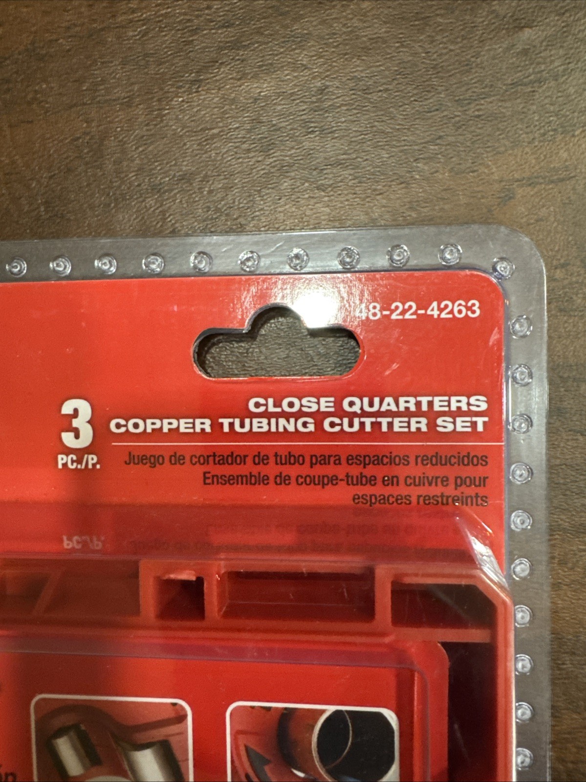 Milwaukee 48-22-4263 3 Piece Close Quarters Tubing Cutter Set