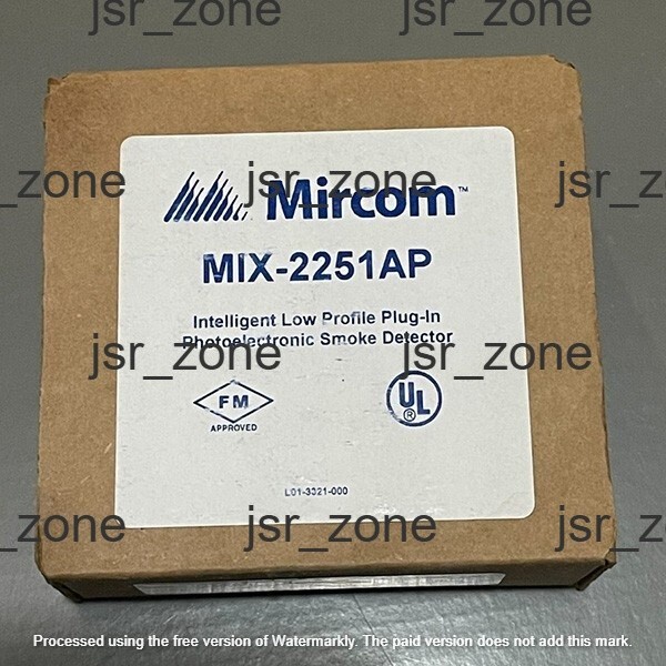 MIX 2251 AP Mircom Smoke Detector Brand New USA Stock Express Shipping Free