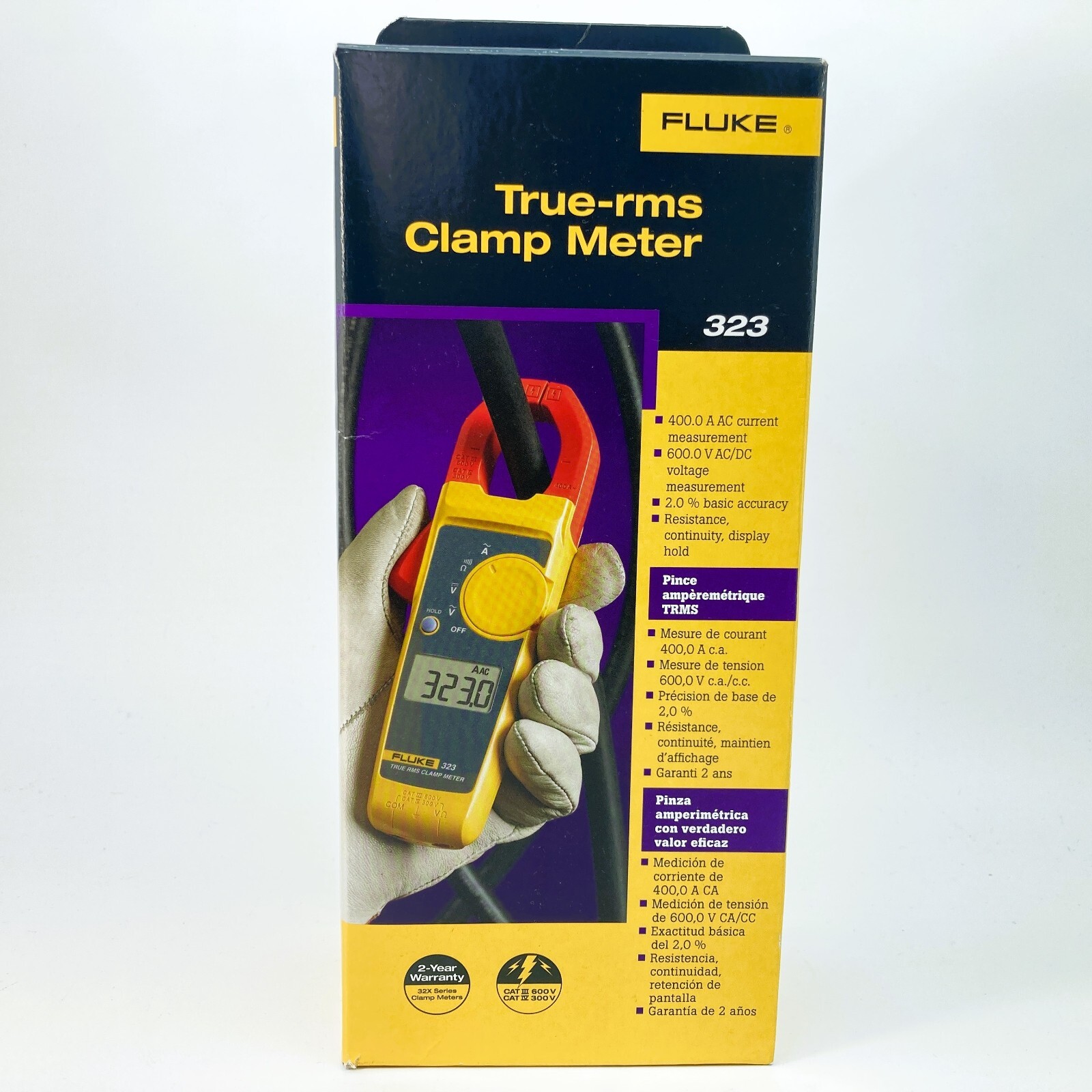 FLUKE Clamp Meter AC400A [Genuine Japanese Product] 323 30332