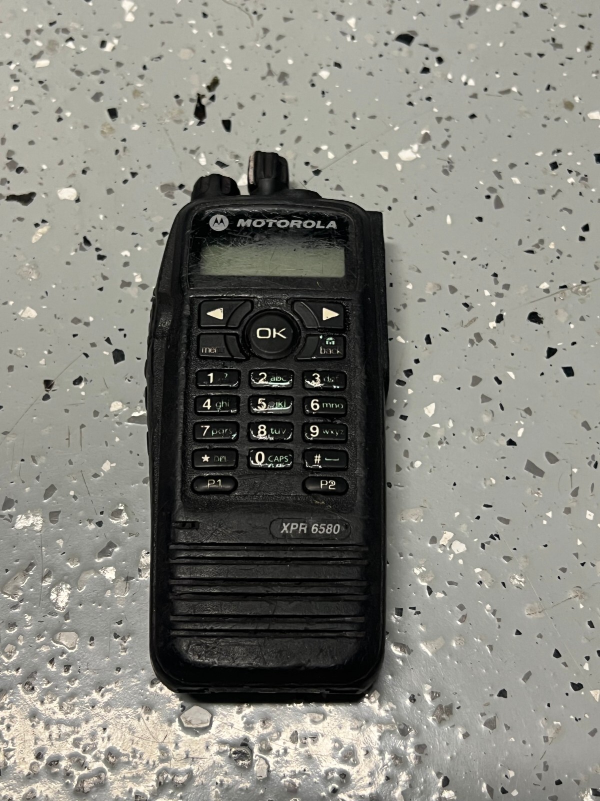 Motorola XPR6580 Digital 800/900 DMR MotoTrbo Radio AAH55UCH9LB1AN – Radio Only