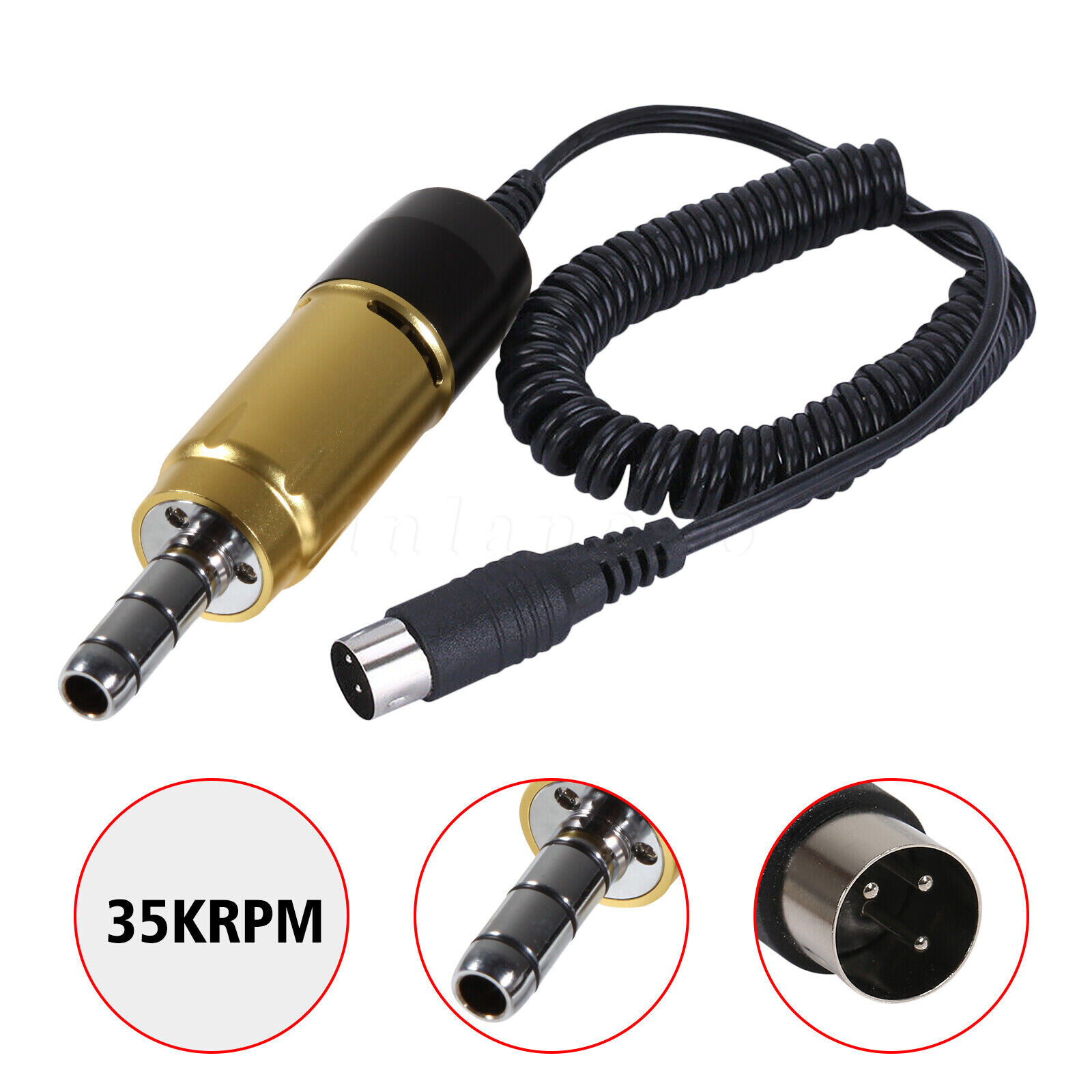 MARATHON-III N3 Electric Dental Lab Micromotor 35K Rpm Polishing Handpiece usa