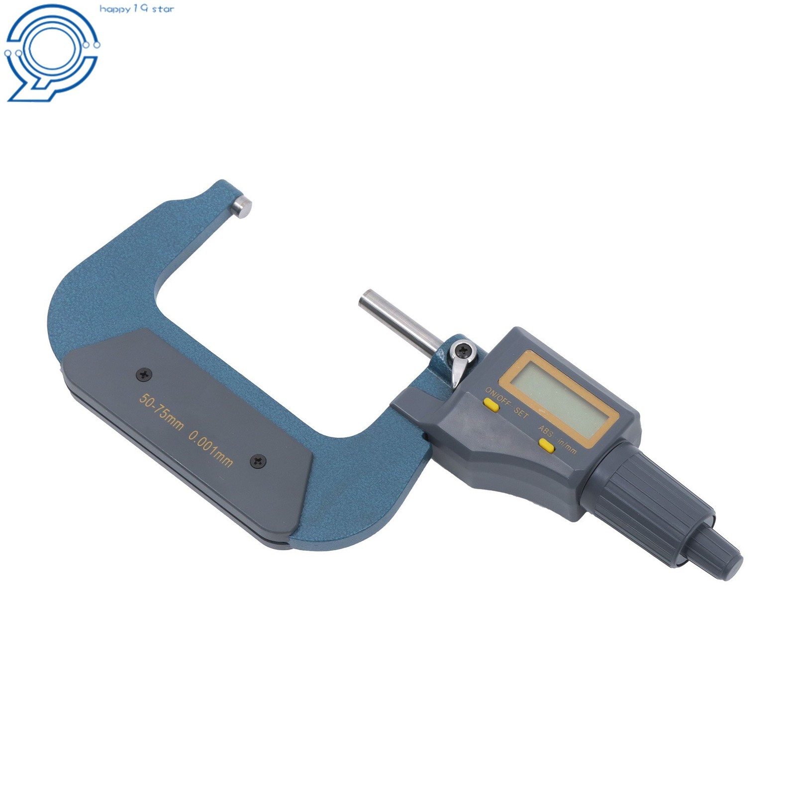 Carbide Tip 50-75mm 2-3″ 0.00005″ Digital Electronic Outside Micrometer
