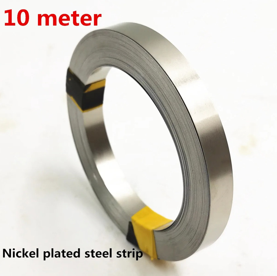 1pc 10m 18650 Nickel Strip Battery Spot Welding Connector Plate Roll – NEW