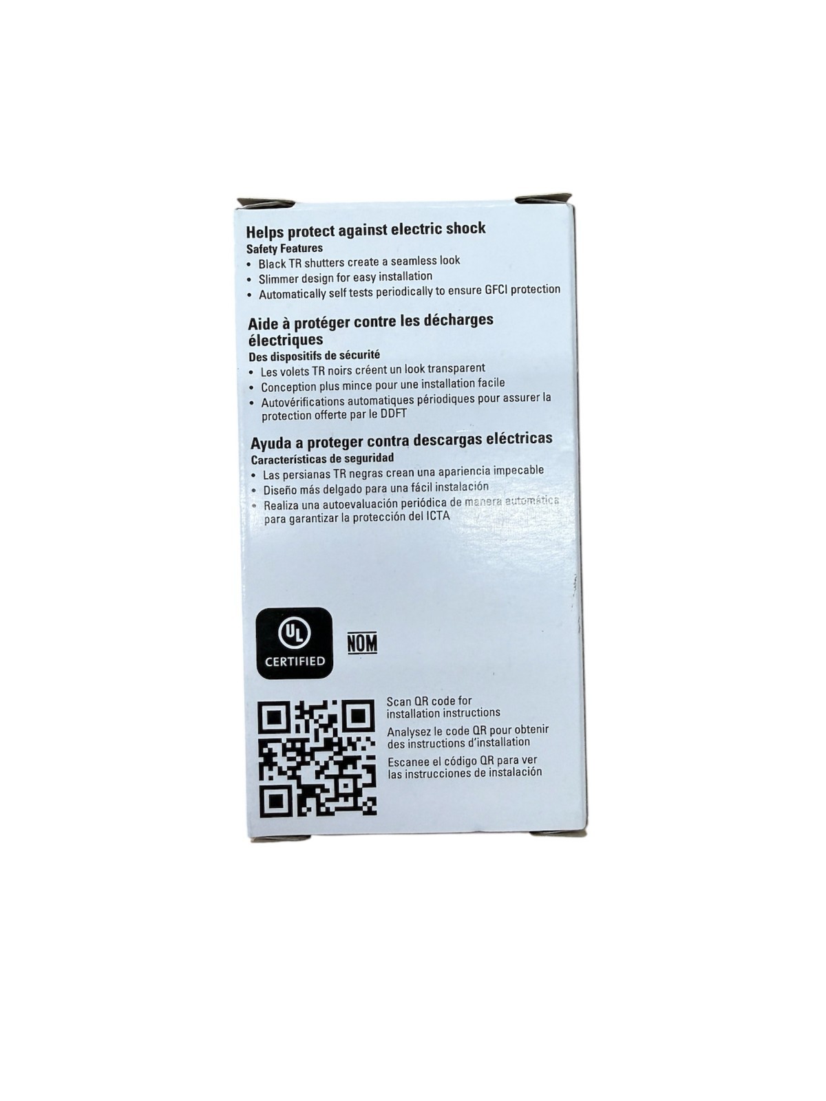 10 PCS Eaton TRGF15 15A Tamper Resistant GFCI Outlet Receptacle 125V White