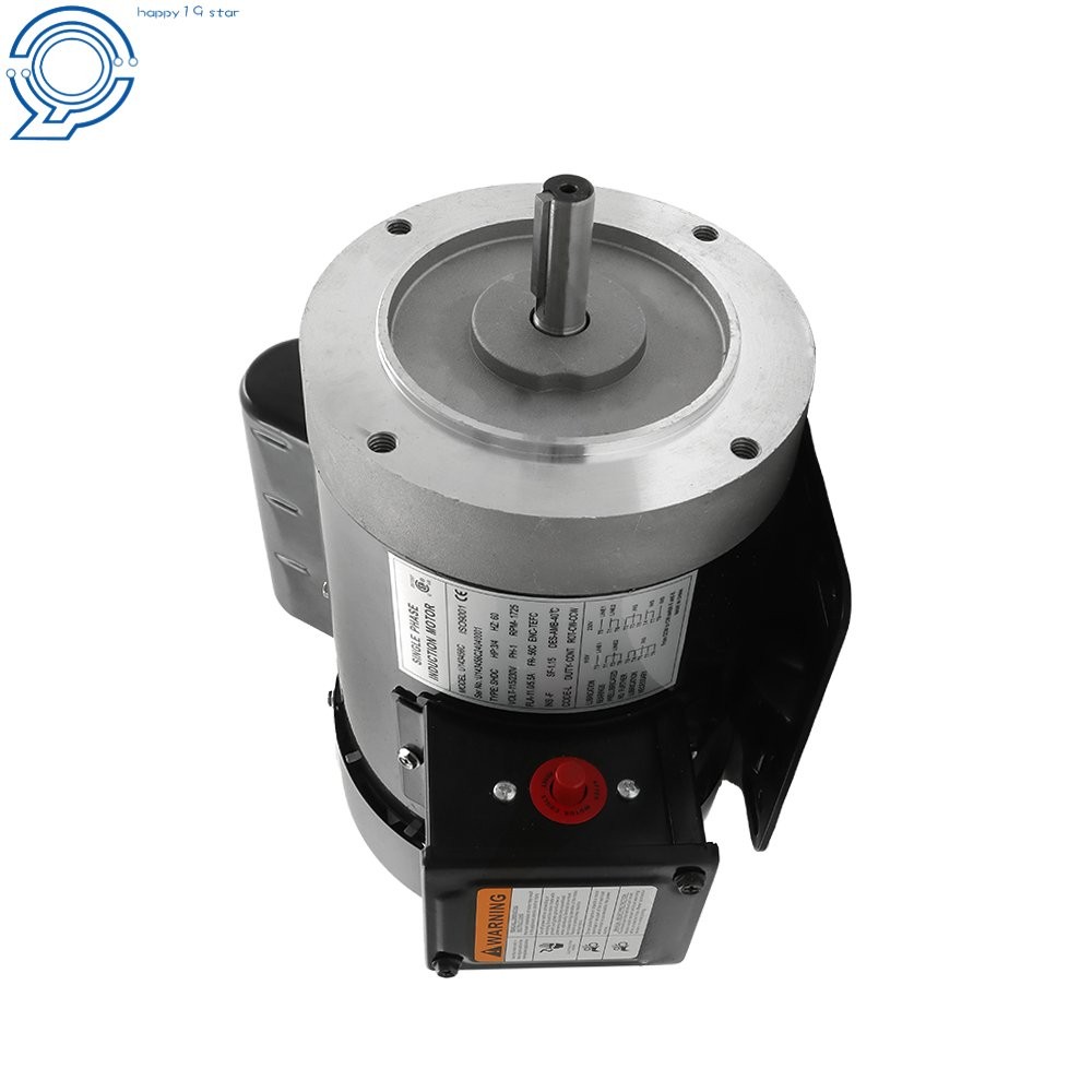 115V/230V 3/4 HP Electric Motor Single Phase 1725 rpm 5/8» shaft 56C Frame