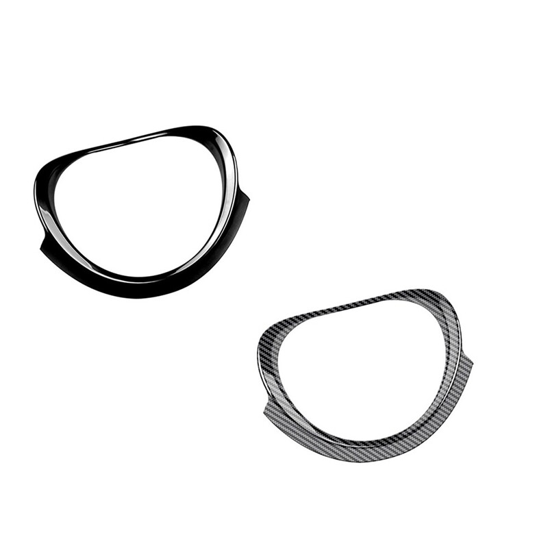 2 pieces for Vezel-V 2021 2022 interior car glossy black steering 5067-