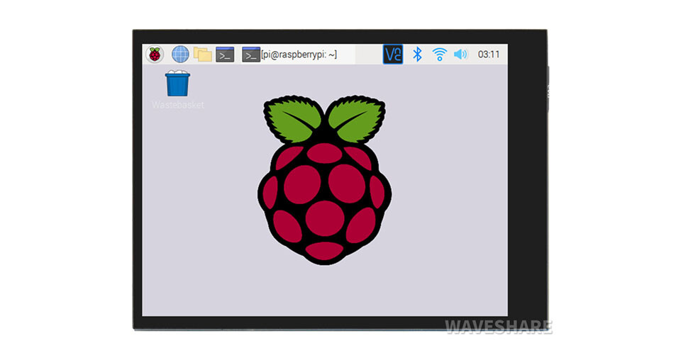 Waveshare 2.8inch Capacitive Touch Screen LCD For Raspberry Pi 480×640 DPI IPS