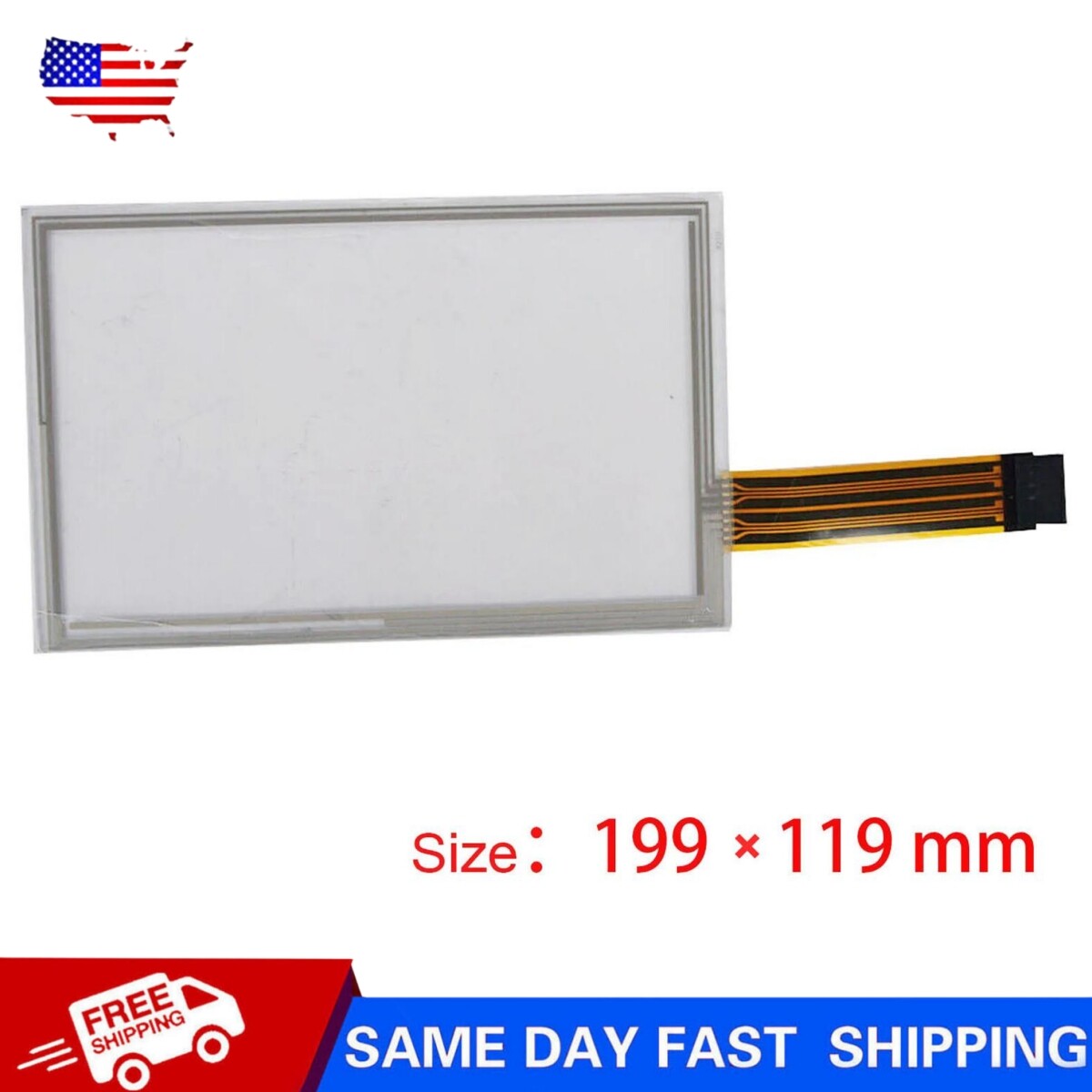 Touch Panel Screen For Trimble agriculture FM750 and case IH FM-750 CFX750 TypeB