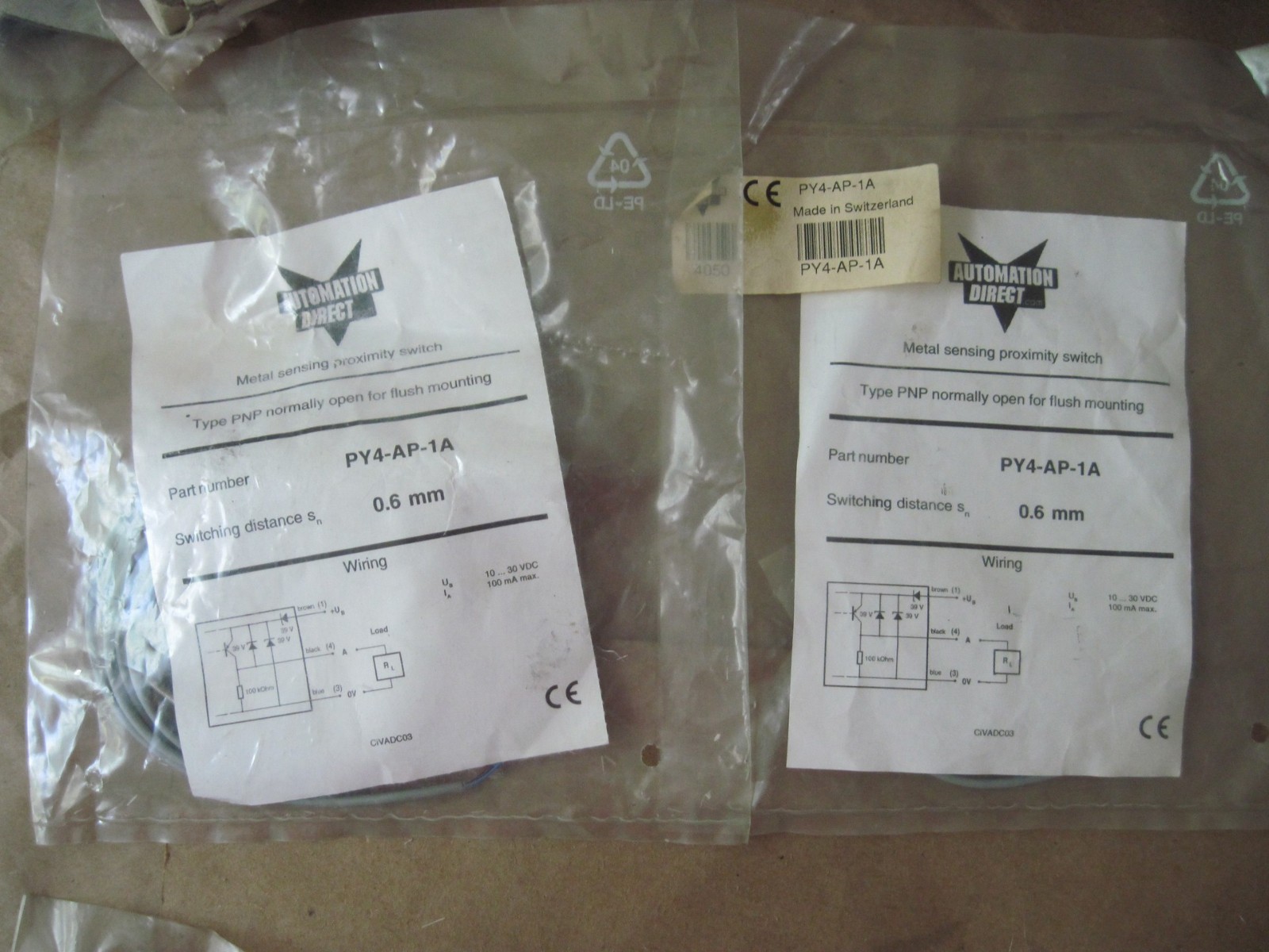 Lot of Proximity Sensors, Switches, Cables, Banner, AutomationDirect, Mostly New