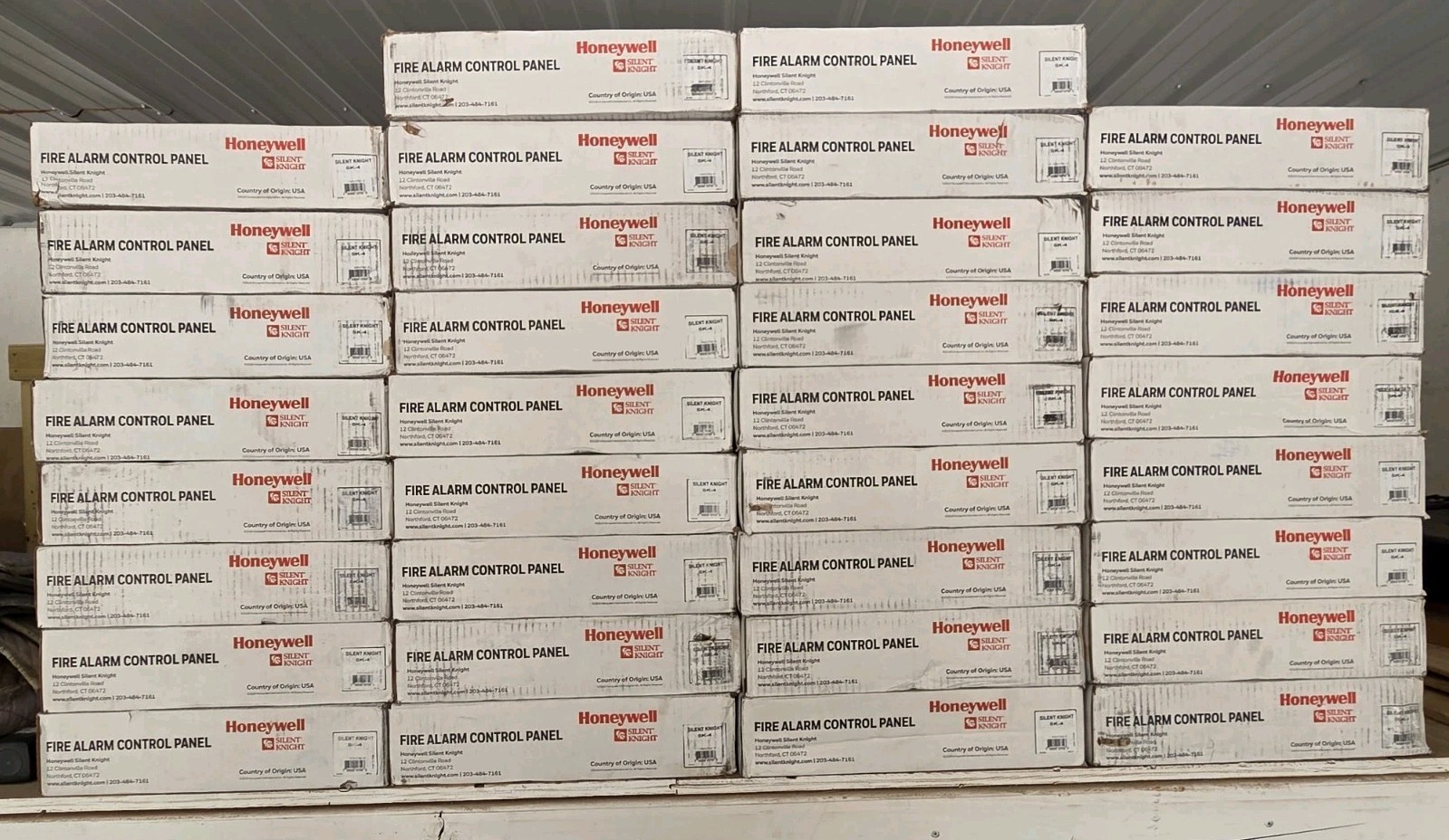 SILENT KNIGHT SK-4 CONVENTIONAL FIRE ALARM CONTROL PANEL – BRAND NEW – 34 AVAIL.