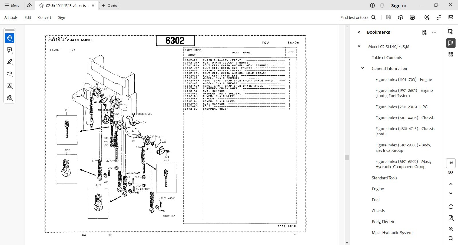 TOYOTA FORKLIFT Service Manuals-Parts Manuals-Series2-5-6-7-8-9 on a Flash Drive