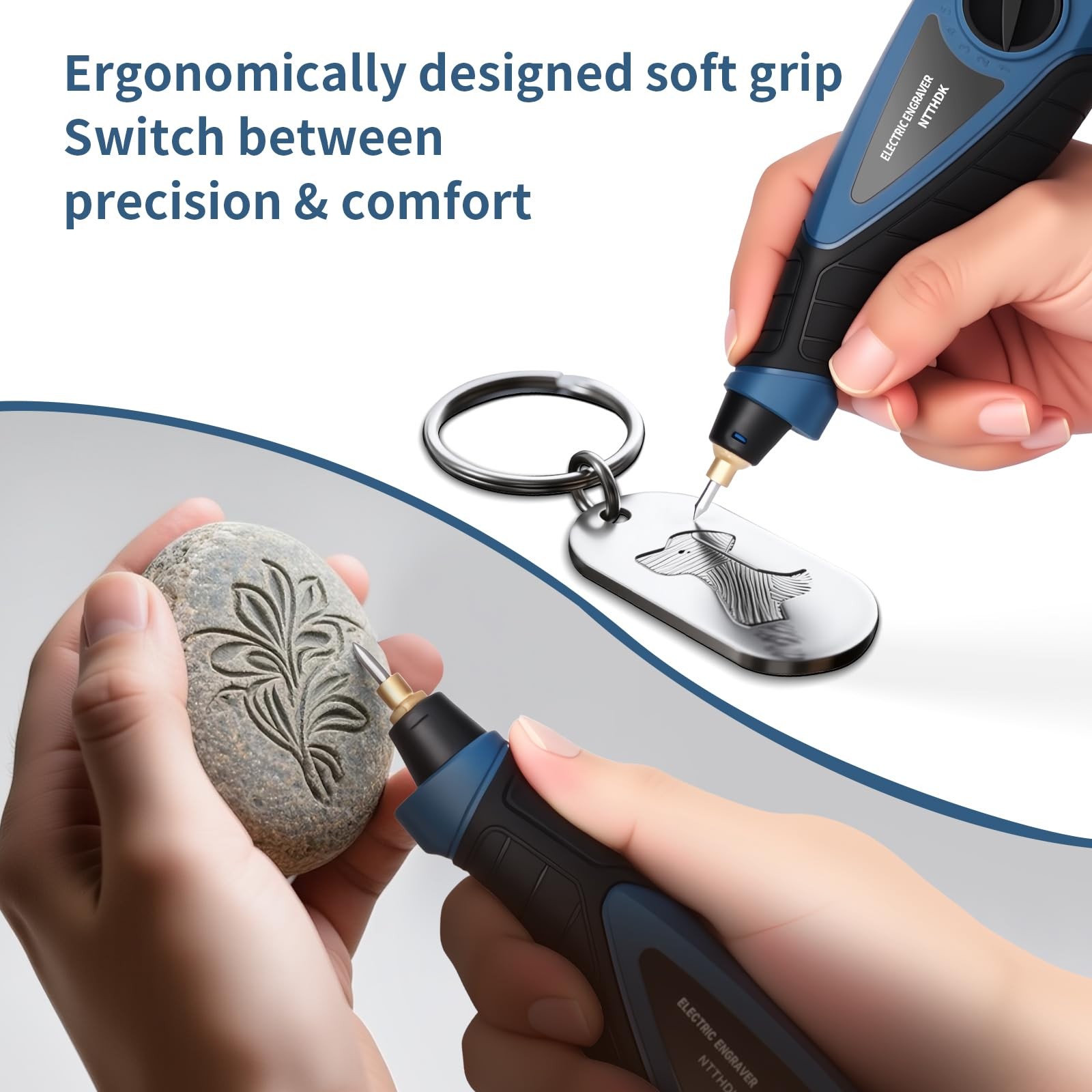 Engraver Pen, 25W 6 Speed Engraving Pen for Metal, Wood, Glass and Plastic, Hand