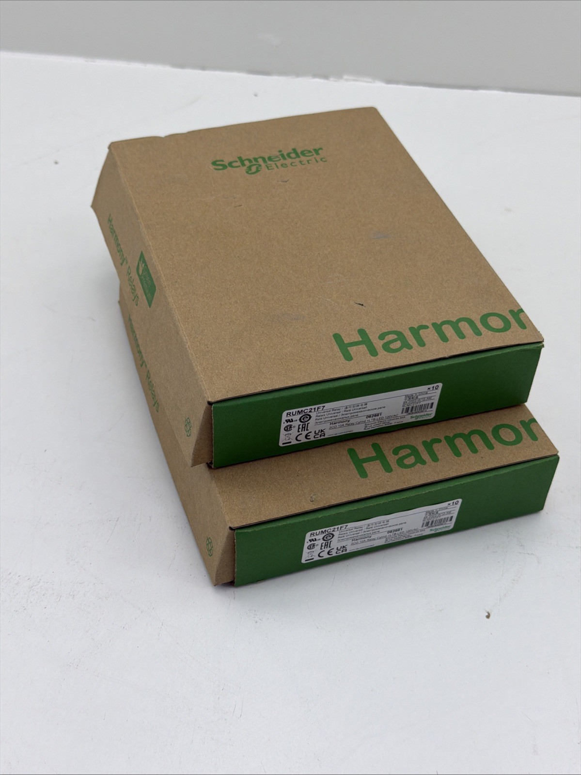 10x SCHNEIDER RUMC21F7 HARMONY 062661 UNIVERSAL RELAY 2CO 10A