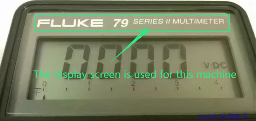 1PC with 79 and 29 series multimeter display Compatible