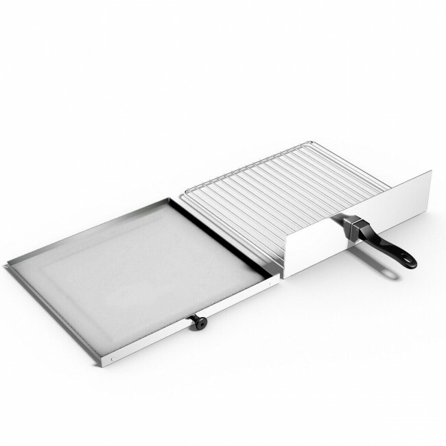 Commercial Kitchen Countertop Pizza Oven Electric Stainless Steel Pan Timer Home