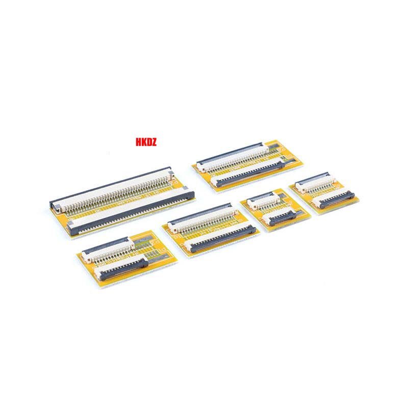 0.5/1.0mm FFC/FPC Flat Connector Adapter Flexible Cable Extension Board 4-40Pin